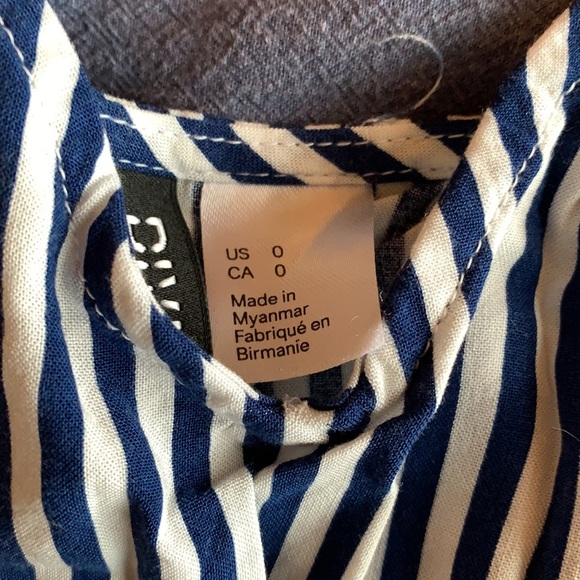 H&M Striped Romper - Picture 2 of 3